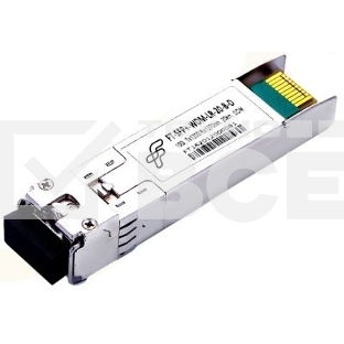 Модуль оптический Future Technologies FT-SFP+-WDM-LR-20-B-D Модуль оптический FT-SFP+-WDM-LR-20-B-D (10G, Tx1330/Rx1270nm, 20km, DDM)
