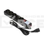 Сетевой фильтр Surge protector Power Cube 1.9m for conn. to UPS(C14) 5 outlets, 10A black/graffite, фото 1