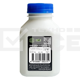 Тонер Cactus CS-THPW-80 черный флакон 80гр. для принтера HP Neverstop 1000/1200, HP LJ 107/135/MFP137/408/MFP432