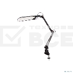 Лампа настольная CAMELION KD-017A С0211W черный в к-те база+струбцина, фото3