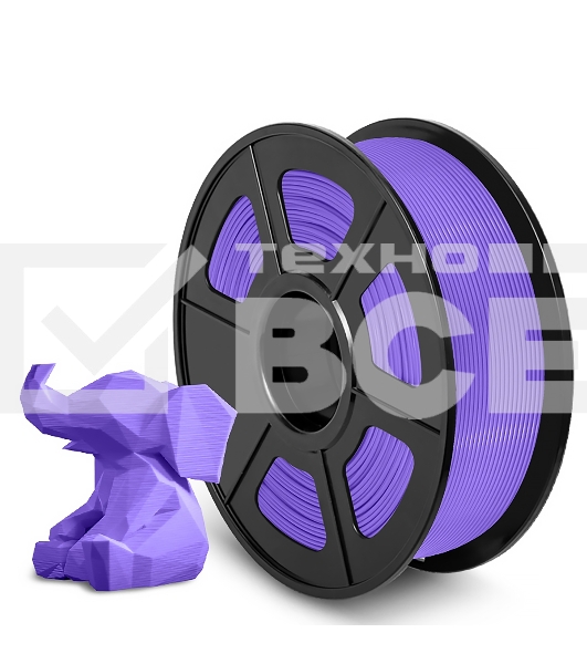 Филамент NVPrint PLA Purple для 3D печати диаметр 1.75мм длина 330 метров масса 1 кг