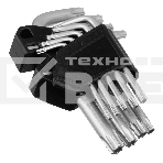 Набор ключей имбусовых Torx-Tempered, TT10-50, CrV, 9 шт. Сибртех, фото8