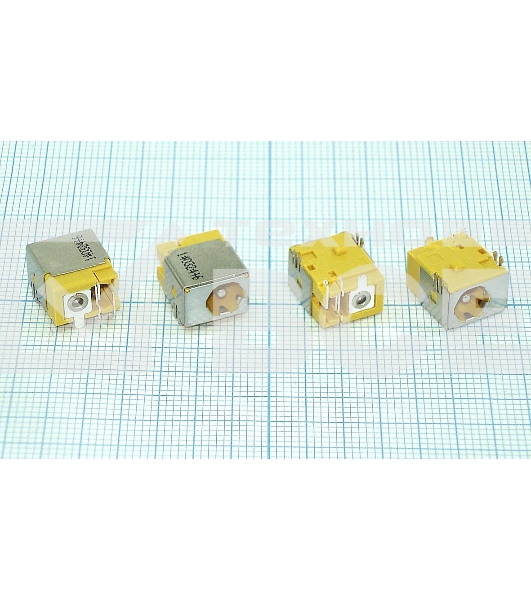 Разъем для ноутбука Acer Aspire PJ056 3650 3660 3680 5050 5570 5040 series (желтый)