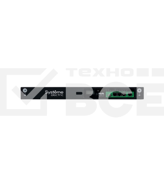 БРП Uniprom, управляемый, 1U, 240В, 1Ф, 16A, 10xC13 2xC19, 2м кабель, IEC320 C20
