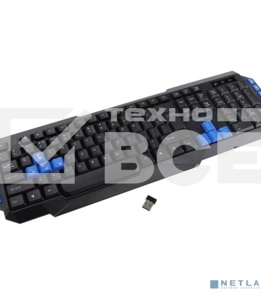 Клавиатура беспроводная мультимедийная Smartbuy 231 черная SBK-231AG-K
