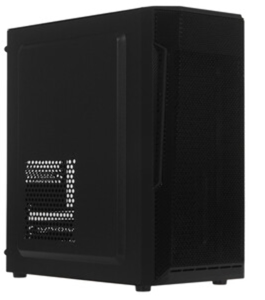Компьютерный корпус ACD Coffre 104G mATX, Black, CPU 140мм, VGA 245мм, PSU 285мм, 2x3.5INT, 1x2.5INT, 2xUSB 2.0, 1xUSB 3.0, HD Audio, w/o FAN, w/o PSU, TG