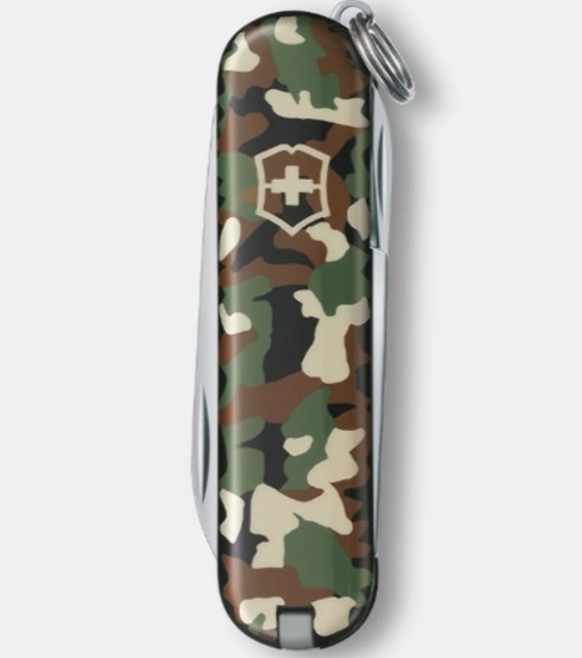 Нож-брелок Victorinox Classic SD Precious Alox, 58 мм, 5 функций, 'Gentle Rose' (подар. упаковка)