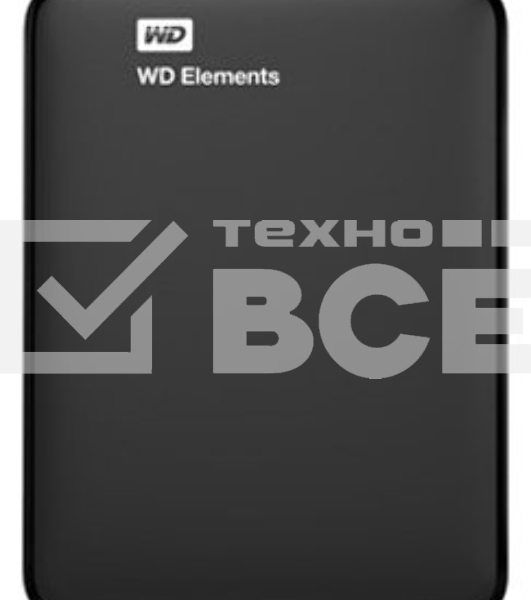 Внешний жесткий диск Western Digital Original USB 3.0 2Tb WDBU6Y0020BBK-WESN Elements Portable 2.5