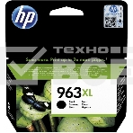 Картридж HP 963XL струйный черный повышенной ёмкости (2000 стр), фото 1