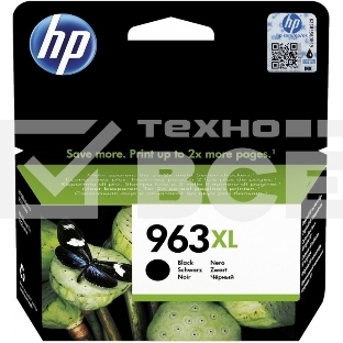 Картридж HP 963XL струйный черный повышенной ёмкости (2000 стр)