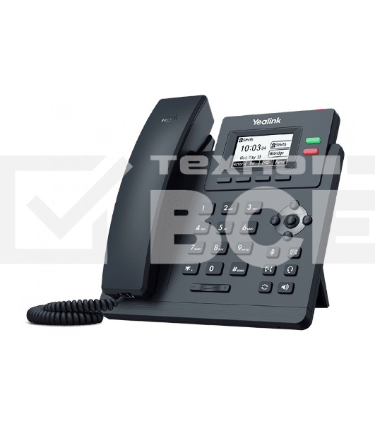 Телефон VOIP 2 LINE SIP-T31P YEALINK