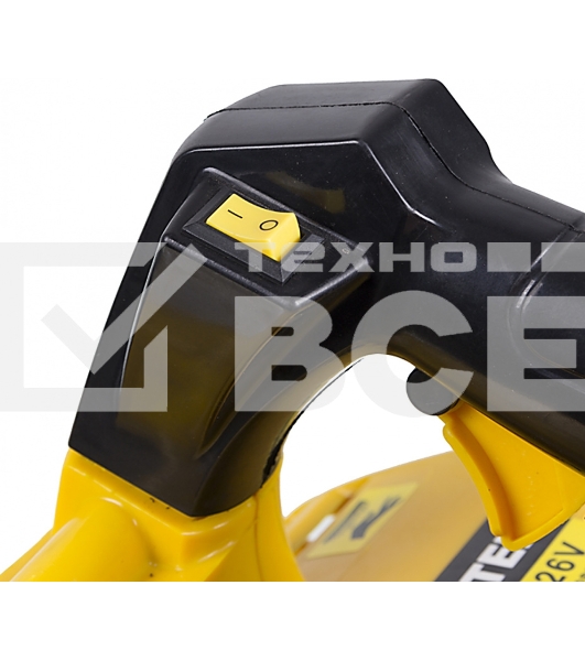 Воздуходувка Huter GB-26V 750Вт желтый/черный