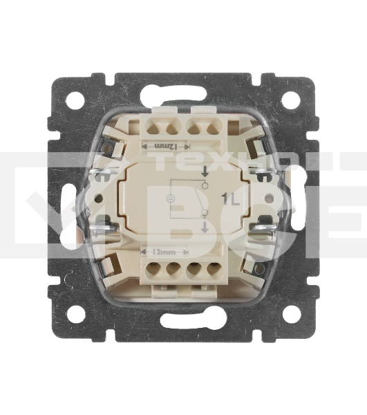 Выключатель Legrand 774310 Valena 10А c подсветкой, сл. кость