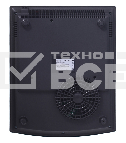 Плита настольная электрическая Hyundai HYC-0102 серебристый/черный стеклокерамика