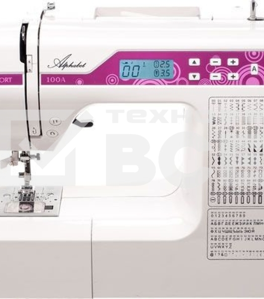Швейная машина Comfort 1000 белый/черный