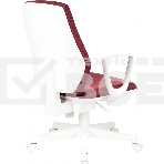 Кресло офисное Бюрократ CH-W545 красный 38-410 крестовина пластик пластик белый, фото10