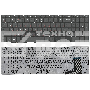 Клавиатура для ноутбука Samsung NP370R5E NP510R5E черная