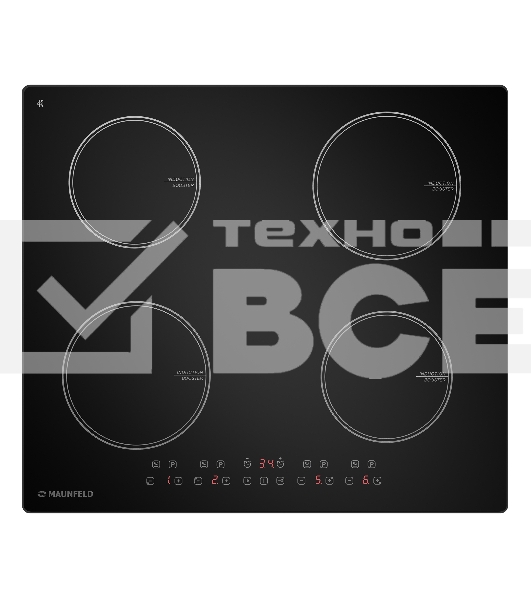 Индукционная варочная панель Maunfeld CVI594BK