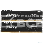 Оперативная память Kingston Fury Beast, DDR4, 32GB (2x16GB), 3200MHz, CL16, с радиатором, чёрный, фото2
