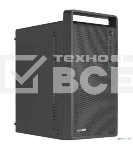 Корпус MiniTower Aerocool  / Formula CS-109-S-BK-v1 (mATX, USB3x1, USB2x2, 120mm fan,без БП) (4711099472390)