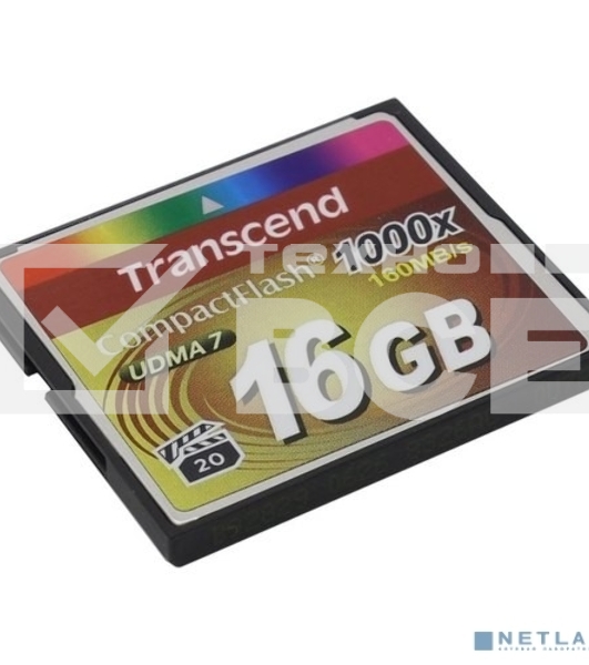 Флеш карта CF 16Gb Transcend TS16GCF1000