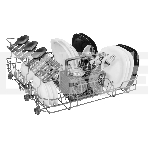 Встраиваемая посудомоечная машина Maunfeld MLP-06DW, белый, 44.8 см, 6 компл., 49 дБ, класс A+, фото7