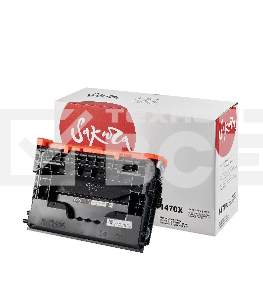 Картридж Sakura W1470X (147X) для HP, черный, 25200 к.