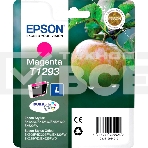 Картридж струйный Epson T1293 (C13T12934012/C13T12934011/C13T12934010) пурпурный (7 мл) для SX420/425/525WD/B42WD/BX320FW, фото2