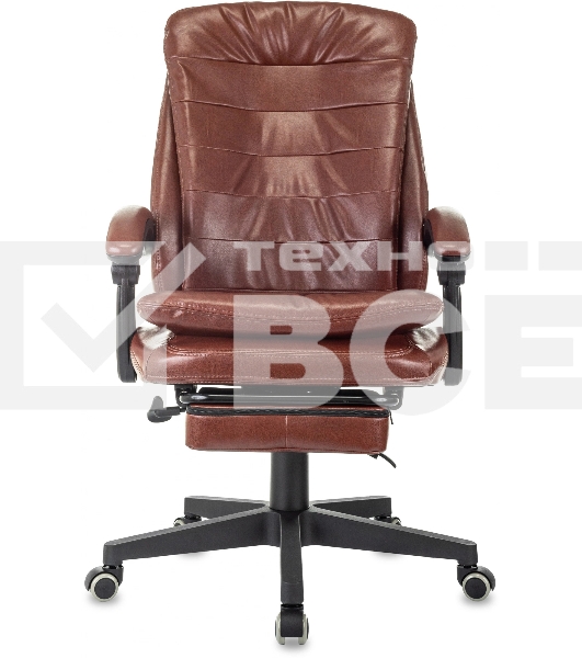 Кресло руководителя Бюрократ T-9950MSG-F/BROWN-PU