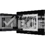 Встраиваемая микроволновая печь Kuppersberg HMW 645 B, 18 л, High-Tech, 700 Вт, 8 программ, черный цвет, фото3