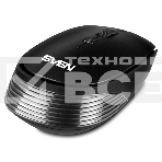 Мышь беспроводная SVEN RX-210W черный, 1400 dpi, радиоканал, USB, кнопки - 4, фото9