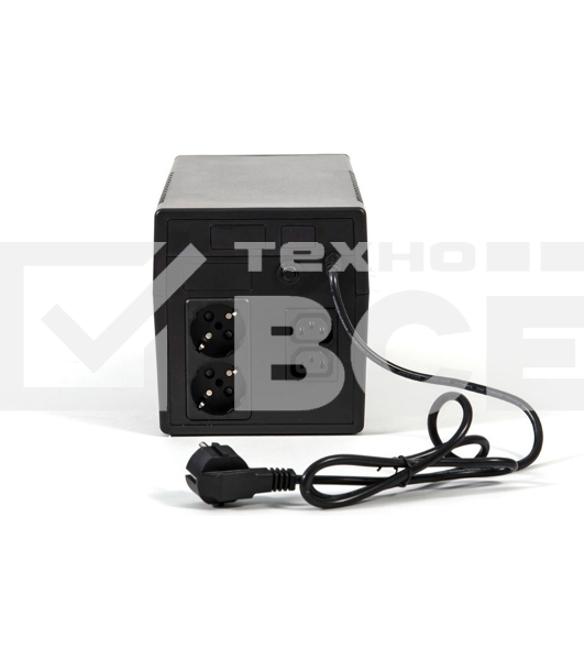 Источник бесперебойного питания RAPAN-UPS 1000 220В 1000ВА/600Вт меандр с АКБ 2х7А·ч интерактивный RAPAN-UPS 1000 power supply 220V 1000VA/600W meander with battery 2x7Ah interactive