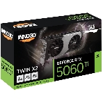 Видеокарта INNO3D RTX 5060 Ti Twin X2 RTX5060Ti, HDMI, DP*3, 8G,D7, фото 1