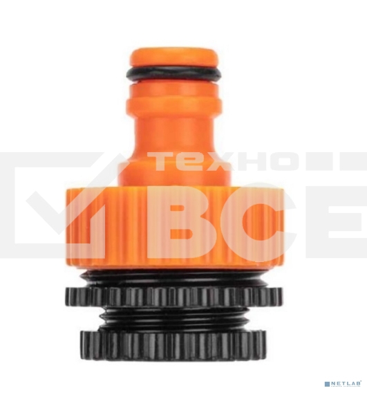 Адаптер пластмассовый 1дюйм-1/2дюйм-3/4дюйм внутренняя резьба ЧЕТЫРЕ СЕЗОНА 62-0272