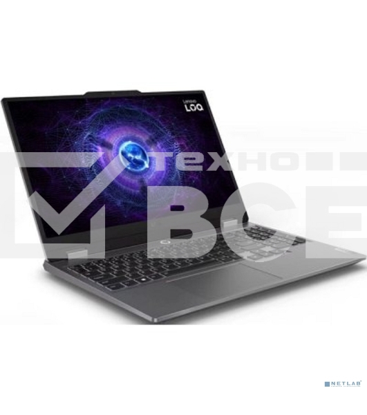 Ноутбук Lenovo LOQ 15IRX9/15.6' Full HD 1920x1080/Intel Core i7 13650HX/16 Gb/512 Gb SSD/nVidia GeForce RTX 3050 6GB/No OS/серый/2.38 кг