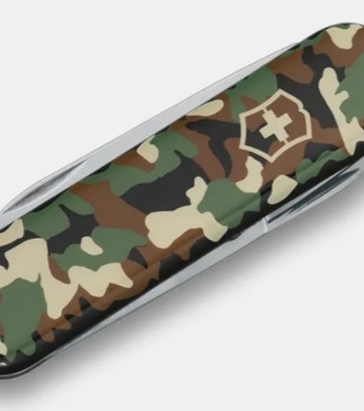 Нож-брелок Victorinox Classic SD Precious Alox, 58 мм, 5 функций, 'Gentle Rose' (подар. упаковка)