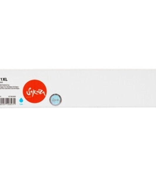 Картридж струйный Sakura CN626AE (№971XL Cyan) для HP, голубой, 110 мл., 7000 к.