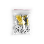 Крепеж монтажный для шинопровода GV1031 WH белый 1 м, фото 1