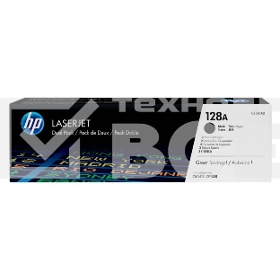 Картридж лазерный HP CE320AD 128A черный двойная упаковка для CLJ Pro CM1415FN/CM1415FNW/CP1525N/CP1525NW 2 x 2 000 стр.