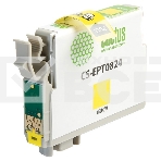 Картридж струйный Cactus CS-EPT0824 (T0824) желтый (13,8 мл) для Epson Stylus Photo R270/290/RX590, фото 1