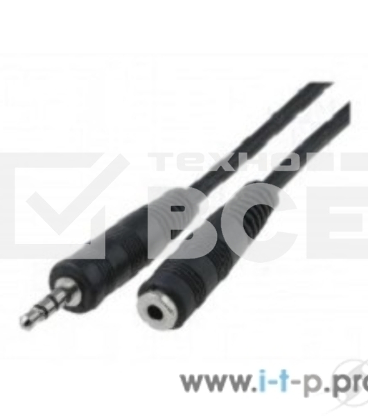 Кабель-удлинитель 5bites AC35J-010F 3.5 Jack/M - 3.5 Jack/F, 1м, стерео