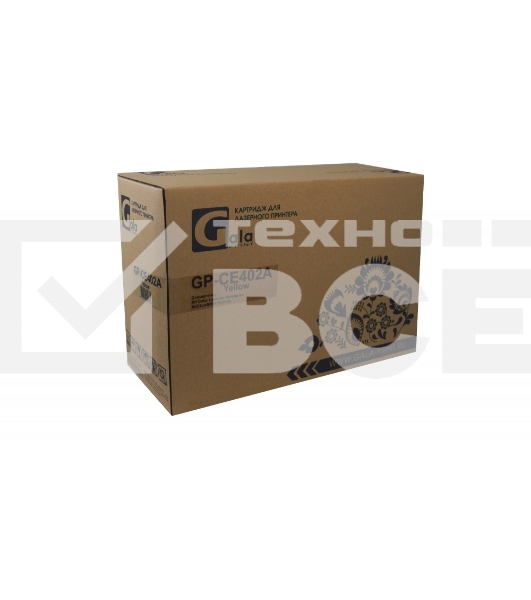 Картридж лазерный GalaPrint GP-CE402A желтый (6000 стр) для HP Color LaserJet Enterprise M551dn/M551n/M551xh