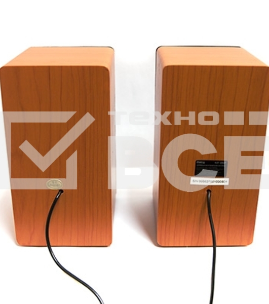 Колонки Dialog AST-20UP - акустические колонки 2.0, 6W RMS, Cherry , питание от USB