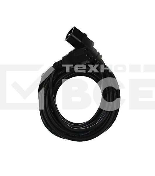 Кабель монитор - компьютер 220V (UPS -> устройство) <VDE> 3G*0.75mm VCOM (CE001-CU)5м 