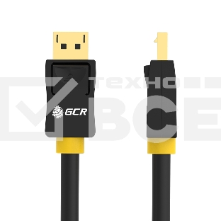 Кабель Greenconnect 1.8m DisplayPort v1.2, 19M/19M, черный, 28/28 AWG, GCR-DP2DP-1.8m