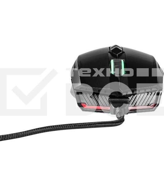 Мышь беспроводная Harper Gaming Spigot WGM-01 черный, 4000 dpi, радиоканал, USB, кнопки - 7