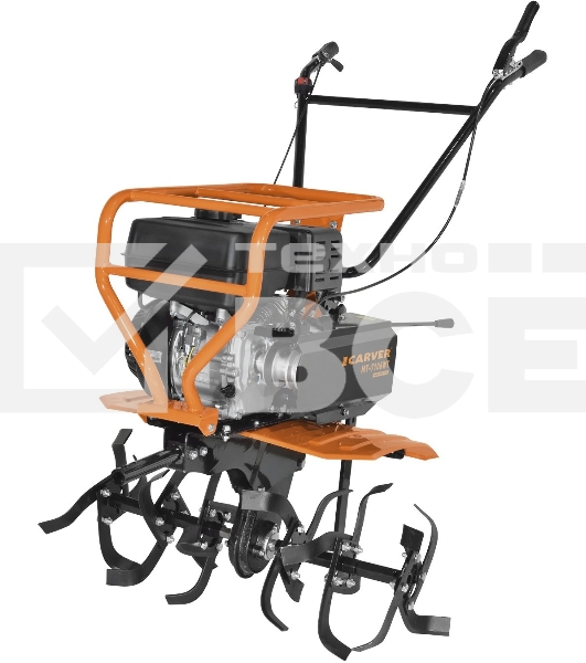 Мотоблок Carver МТ-7106WT (01.006.00036) бензиновый 5кВт 7л.с.