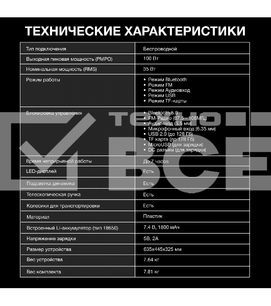 Минисистема Hyundai H-MC1295 черный 35Вт FM USB BT micro SD