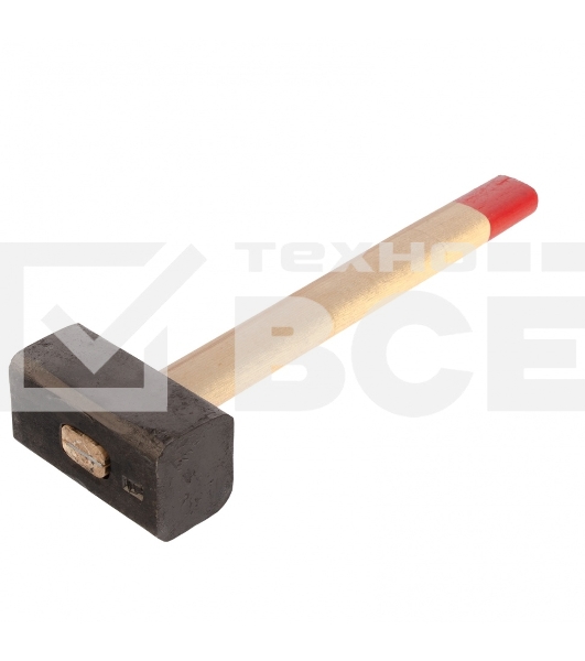 Кувалда Сибртех, 3000 г, кованая головка, деревянная рукоятка 380 мм