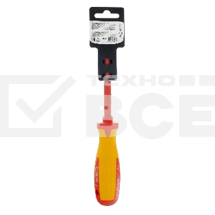 Отвертка Matrix Insulated, PH2 x 100 мм, CrMo, до 1000 В, двухкомп.рукоятка